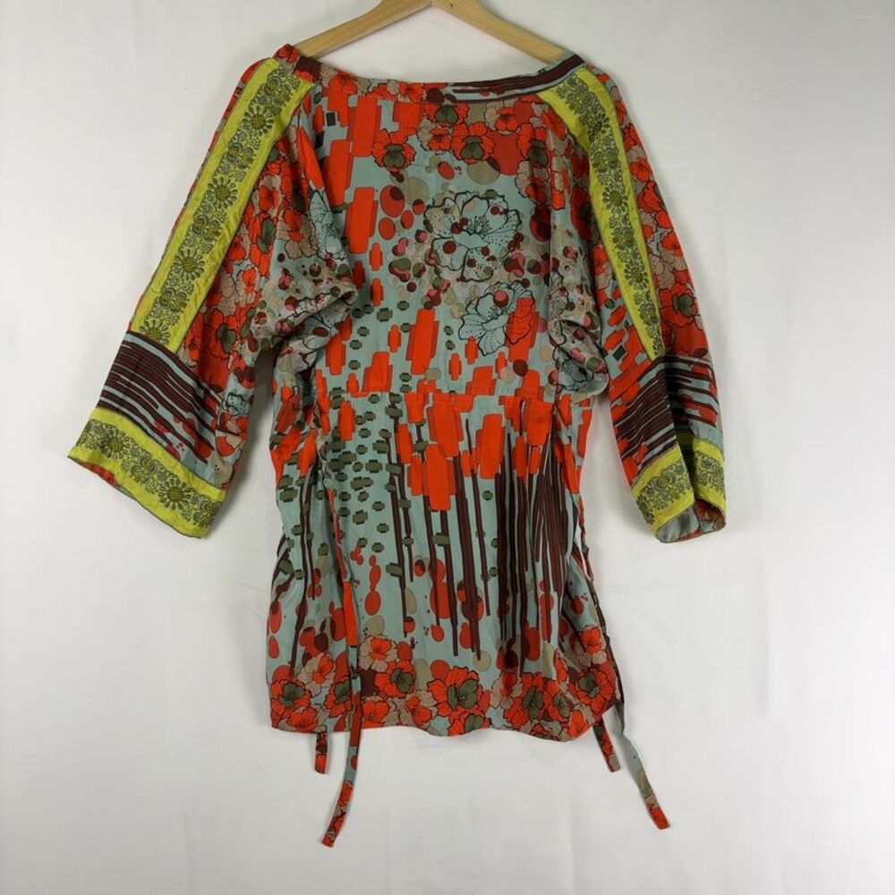 Johnny Was Floral Kimono Blouse - Picture 4 of 5